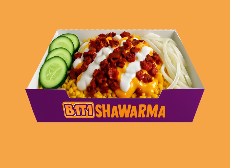 Bacon shawarma rice
