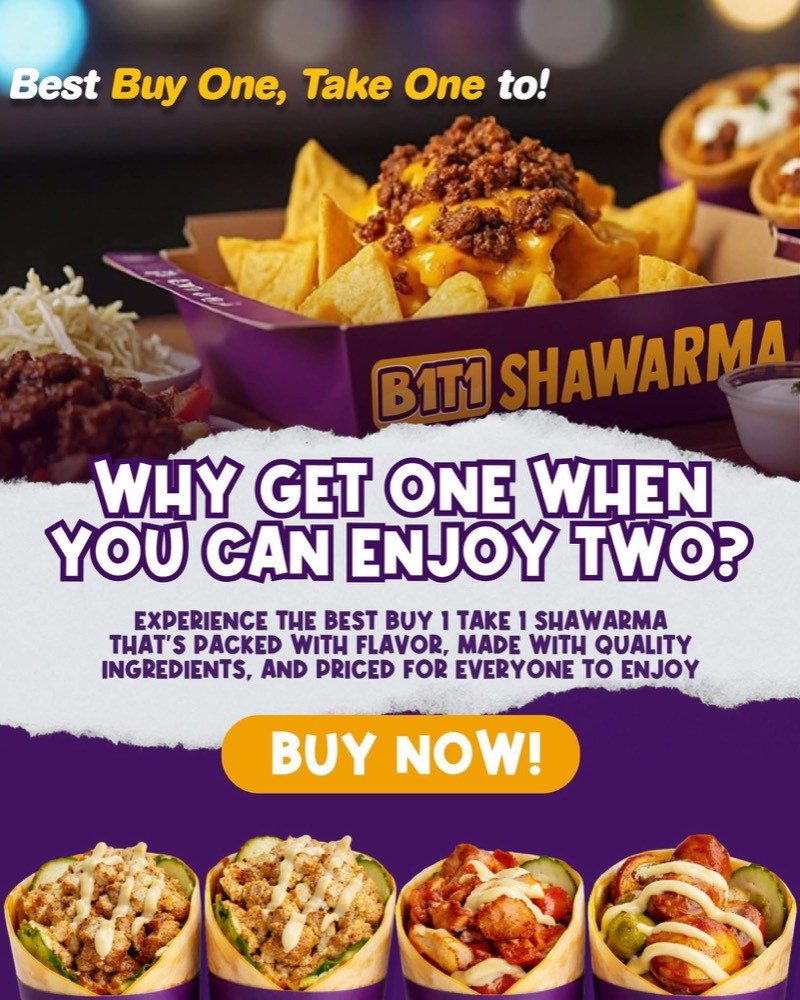 Why get one when you can enjoy two? Buy now